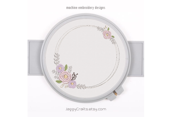 Floral Wreath with Roses