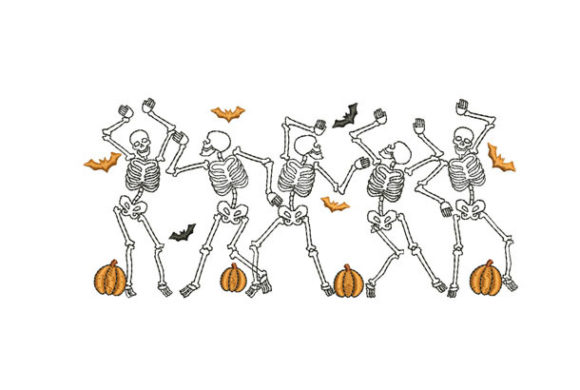 Halloween Skeleton Dancing