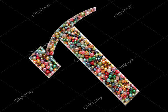 Hammer Nail Tool Beads Embroidery