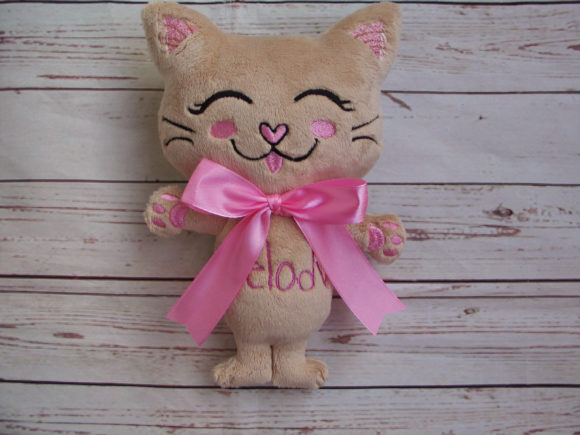 Kitty Stuffie ITH - Cat Softie