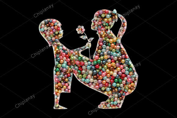 Mother Mom Gift Bead Colorful Embroidery