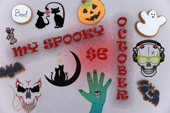 My Spooky October Embroidery Bundle