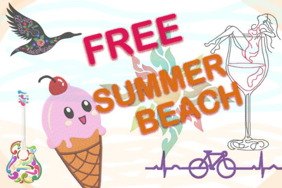 The Free Embroidery Summer Bundle